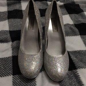 Sparkly high heels